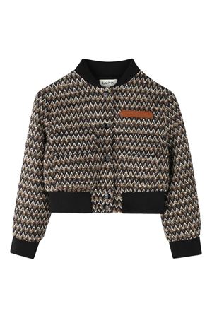 multicolor cotton bomber LANVIN KIDS | N30311P90